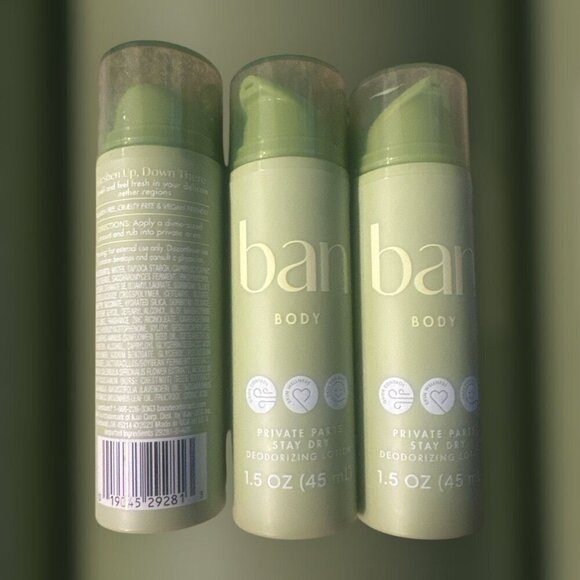Ban Bundle 2 Body Thigh & Body Rub Anti Friction Stick + 3 Deodorizing Lotions - Picture 3 of 3